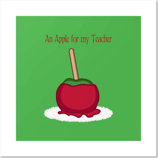 An Apple for My Teacher Posters and Art